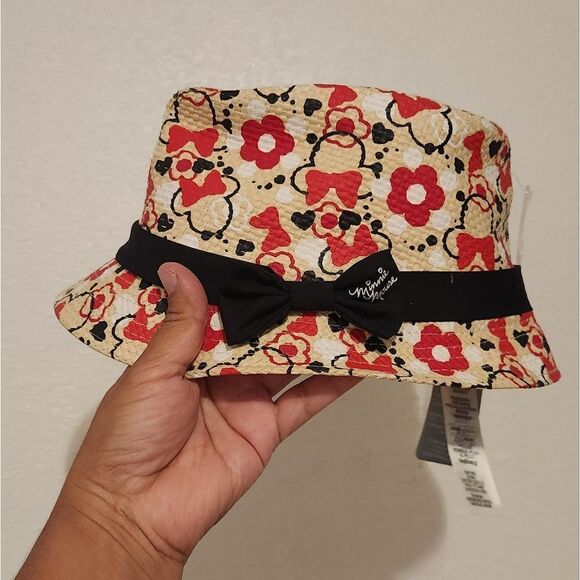 NWT Disney Minnie Mouse Kids Rare Fedora Hat 56cm - Picture 7 of 9